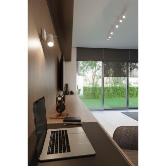 Sollux SL.0088 - Stropné bodové svietidlo RING 2 biele 2xGU10