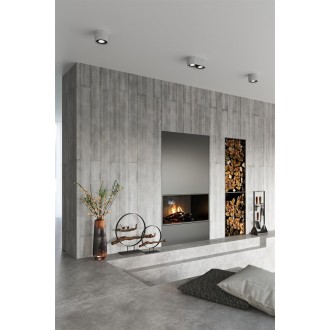 Sollux SL.0882 - Stropné svietidlo BASIC 2 betónové 2xGU10 AR111