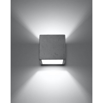 Sollux SL.0487 - Nástenné svietidlo QUAD betónové 1xG9