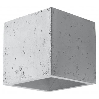 Sollux SL.0487 - Nástenné svietidlo QUAD betónové 1xG9