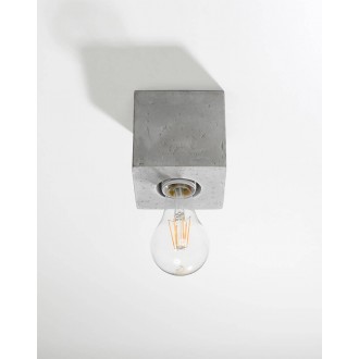 Sollux SL.0681 - Stropné svietidlo ARIZ betónové 1xE27