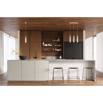 Sollux SL.0648 - Luster BORGIO 2 betón/biela 2xGU10
