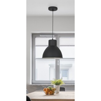 Rabalux 2578 - Luster Derek 1xE27, Ø275, antracit