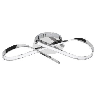 Rabalux 2187 - Stropné LED svietidlo Aniela 20W, 4000K, 1600lm, chróm