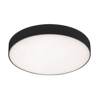 Rabalux 7898 - Vonkajšie stropné LED svietidlo Tartu 24W, 2800/4000/6000K, 2500lm, IP44, Ø300, čierna