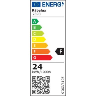 Rabalux 7898 - Vonkajšie stropné LED svietidlo Tartu 24W, 2800/4000/6000K, 2500lm, IP44, Ø300, čierna