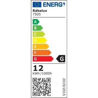 Rabalux 7505 - Vonkajšie nástenné LED svietidlo Palanga 12W, 3000K, 800lm, IP44, antracit/biela + senzor