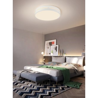 Immax neo 07153-W30 - Stropné LED svietidlo Perfecto 24W, 2700-6500K, 1500lm, Ø300, biela + diaľkové ovládanie