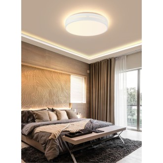 Immax neo 07153-W30 - Stropné LED svietidlo Perfecto 24W, 2700-6500K, 1500lm, Ø300, biela + diaľkové ovládanie