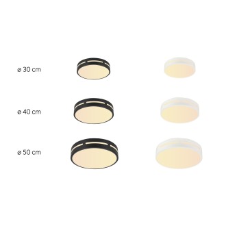 Immax neo 07153-W30 - Stropné LED svietidlo Perfecto 24W, 2700-6500K, 1500lm, Ø300, biela + diaľkové ovládanie