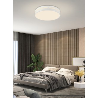 Immax neo 07153-W30 - Stropné LED svietidlo Perfecto 24W, 2700-6500K, 1500lm, Ø300, biela + diaľkové ovládanie