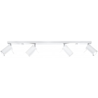 Sollux SL.0331 - Stropné bodové svietidlo Ring 4L 4xGU10, biela