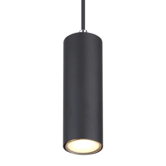 Globo 57911HB - Luster Robby black 1xGU10, matná čierna/chróm