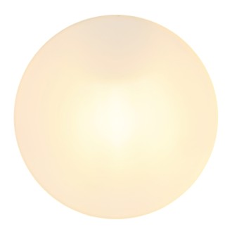 Globo 32111B - Vonkajšie stropné svietidlo Vranos 1xE27, Ø184, IP44, matná čierna/opálové sklo