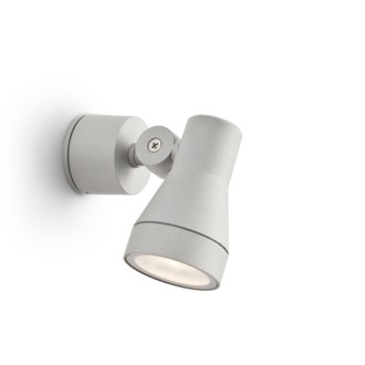Rendl R10388 - Vonkajšie nástenné svietidlo Direzza 1xGU10, IP54, striebornošedá