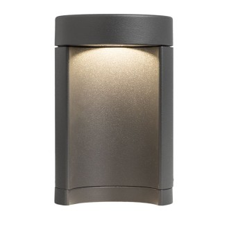 Rendl R11170 - Vonkajšie nástenné LED svietidlo Sonet 7W, 3000K, 490lm, IP54, antracit