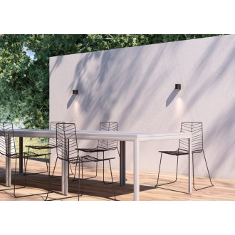 Rendl R12027 - Vonkajšie nástenné LED svietidlo Zack 3W, 3000K, 176lm, IP54, antracit