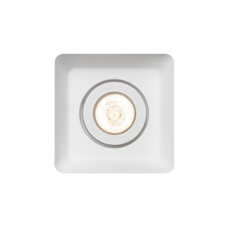 Rendl R12038 - Sadrové podhľadové náklopné svietidlo Dino SQ 1xGU10, 230V, sadra