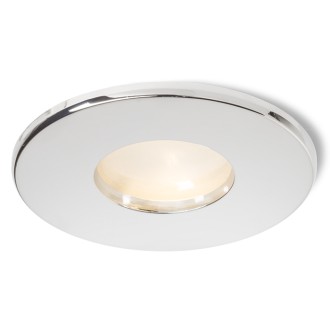 Rendl R11733 - Kúpeľňové podhľadové svietidlo Splash 1xGU10, IP65, 230V, Ø83, chróm