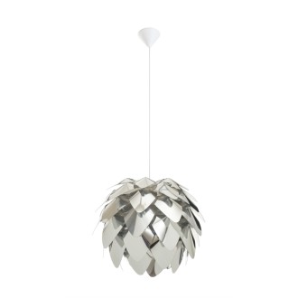 Rendl R12382 - Luster Encombre 1xE27, Ø430, chrómovaná fólia