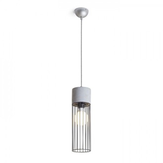 Rendl R12931 - Luster Burton 1xE27, Ø120, betón