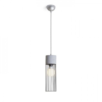 Rendl R12931 - Luster Burton 1xE27, Ø120, betón