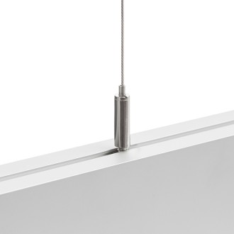 Rendl R12718 - LED luster Pesante 40W, 3000K, 3340lm, eloxovaný hliník