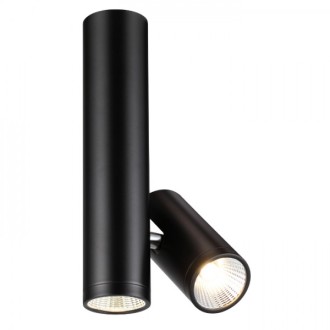 Rendl R12499 - Stropné bodové LED svietidlo Bogard 2x5W, 3000K, 700lm, 40°, matná čierna