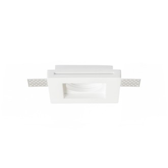 Rendl R12363 - Sadrové podhľadové svietidlo Dandy SQ 1xGU10, 230V, sadra