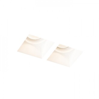 Rendl R13126 - Sadrové podhľadové svietidlo Quo SQ II 2xGU10, 230V, sadra
