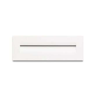 Rendl R12627 - Vonkajšie zápustné LED svietidlo do steny Rasq IP65, 9W, 3000K, 190lm, 250x86, biela