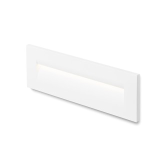 Rendl R12627 - Vonkajšie zápustné LED svietidlo do steny Rasq IP65, 9W, 3000K, 190lm, 250x86, biela