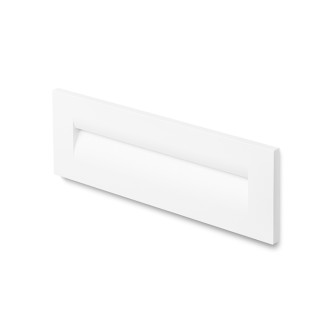 Rendl R12627 - Vonkajšie zápustné LED svietidlo do steny Rasq IP65, 9W, 3000K, 190lm, 250x86, biela