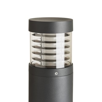 Rendl R12626 - Vonkajšie stojanové LED svietidlo Abax 15W, 3000K, 423lm, IP54, V650, antracit