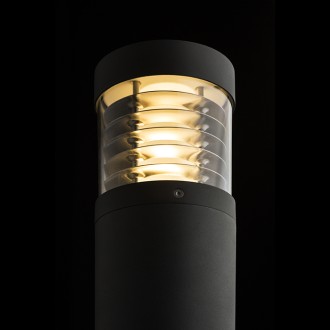 Rendl R12626 - Vonkajšie stojanové LED svietidlo Abax 15W, 3000K, 423lm, IP54, V650, antracit
