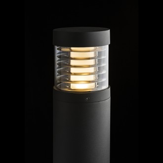 Rendl R12626 - Vonkajšie stojanové LED svietidlo Abax 15W, 3000K, 423lm, IP54, V650, antracit