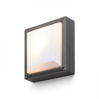 Rendl R12564 - Vonkajšie svietidlo Delta 1xE27, IP54, antracit