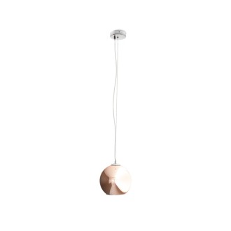 Rendl R10517 - Luster Beau Monde 1xE27, Ø250, medené sklo