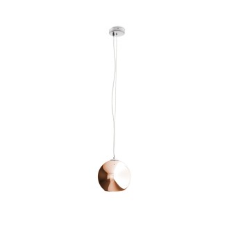 Rendl R10517 - Luster Beau Monde 1xE27, Ø250, medené sklo