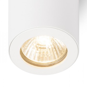 Rendl R13538 - Stropné kúpeľňové svietidlo Lola 1xGU10, Ø65, IP54, biela