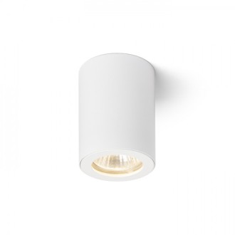 Rendl R13538 - Stropné kúpeľňové svietidlo Lola 1xGU10, Ø65, IP54, biela
