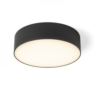 Rendl R13483 - Stropné LED svietidlo Larisa 20W, 3000K, 1600lm, Ø220, čierna