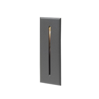 Rendl R13567 - Vonkajšie zápustné LED svietidlo do steny Segno IP54, 3W, 3000K, 170x65, antracit