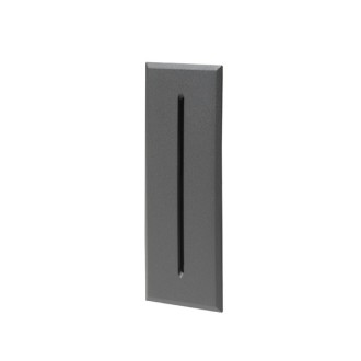 Rendl R13567 - Vonkajšie zápustné LED svietidlo do steny Segno IP54, 3W, 3000K, 170x65, antracit