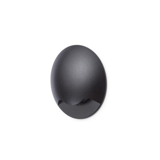 Rendl R12615 - Vonkajšie orientačné LED svietidlo Kick 3W, 3000k, 100lm, IP54, čierna
