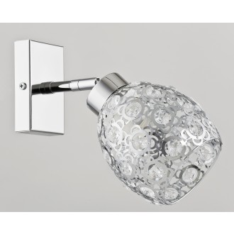 Alfa 24120.00 - Krištáľové bodové svietidlo Michelle 1xE27, chróm