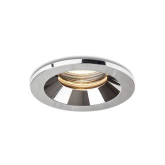 Rendl R13600 - Kúpeľňové podhľadové svietidlo Bella 1xGU10, IP65, 230V, Ø83, chróm
