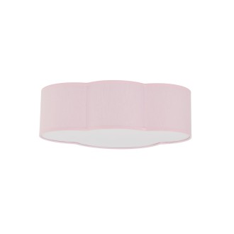 TK Lighting 6075 - Detské stropné svietidlo Cloud 2xE27, ružová