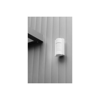 GTV CR-CR23000-00 - Vonkajší nástenný PIR senzor CR-23 PET, max.1200W, 230V, 120°, max. 12m, IP65, biela
