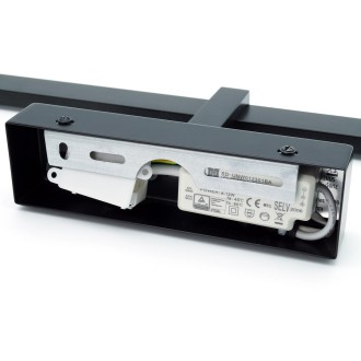 Idea led ID-9032 - Nástenné kúpeľňové LED svietidlo Venus LED 24W, 4200K, 1680lm, IP44, čierna